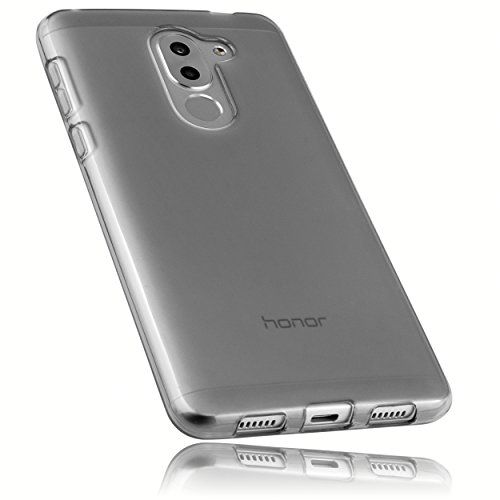 Preisvergleich Produktbild mumbi Schutzhülle für Huawei Honor 6X Hülle transparent schwarz