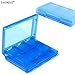 Produktbild Luniquz 28-in-1 Spiel Kartenspeicher Aufbewahrungskoffer Organizer Halter für Nintendo DSi DS Lite 3DS - blau