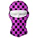 Produktbild Wdskbg Ski Mask Purple and Black Buffalo Plaid Sun UV Protection Dust Protection Wind-Resistant Face Mask for Running Cycling Fishing Multicolor2