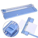 Angoter A4 / A5 Massicot Portable Scrapbooking Machine de précision Bricolage Craft Papier Photo Cutter Die Machine de découpage Fournitures de Bureau Couleur aléatoire