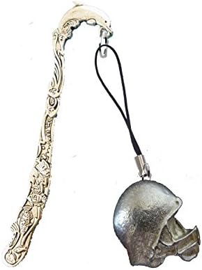 NFL American Football Helmet 3x2.3cm gt243 Made From Fine English Pewter On a DOLPHIN Bookmark POSTED BY US GIFTS FOR ALL 2016 FROM DERBYSHIRE UK
