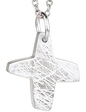 Ernstes Design Anhänger Kreuz Edelstahl AN487