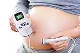 Herztöne baby hören Fetal doppler ultraschall gerät Geschenk schwangerschaft Baby herzschlag uberwachung - 2