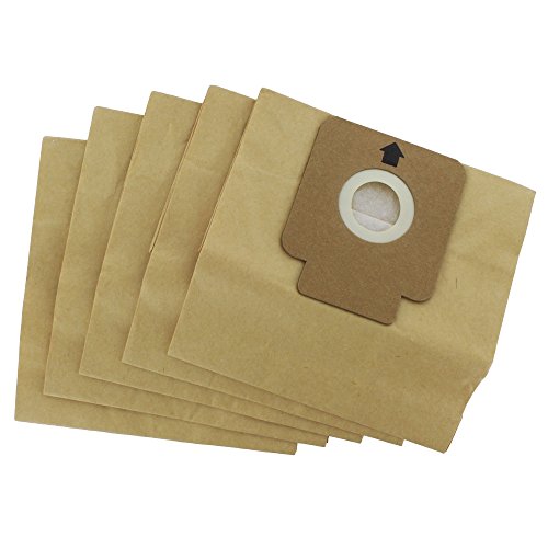 Confezione da 5 sacchetti di carta Europart, compatibili con modelli Hoover Freespace e Flash