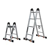 ✪ SPAREN SIE PLATZ: Passt problemlos in Schränke, den Kofferraum eines Lieferwagens oder den Kofferraum eines Autos.Leicht und leicht tragbar.