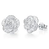 Lumanuby 2x Plata Arete Pendientes Mujer Plata Con Para Regalo San...