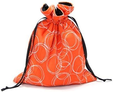 Capturing Couture Perfect Camera Tote, Orange - Style and Protection for DSLR, Polaroid or Mirrorless Cameras, Padded