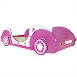 Kinderbett Mädchenbett Autobett Butterfly Bett 90×200 Kinderzimmer inkl. Lattenrost Jugendbett - 3