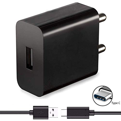 RunSale Fast Android Mobile Wall Charger Adapter for Lenovo Z2 Plus 64GB with 1 m USB Type-C Charging Data Cable...