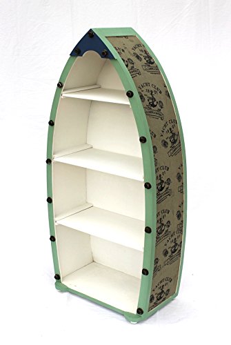 Boot Regal 15A055 Badregal 72cm bis 122cm Shabby Badschrank Badmöbel 2er Set und 3er Set (XL H-122cm) - 2