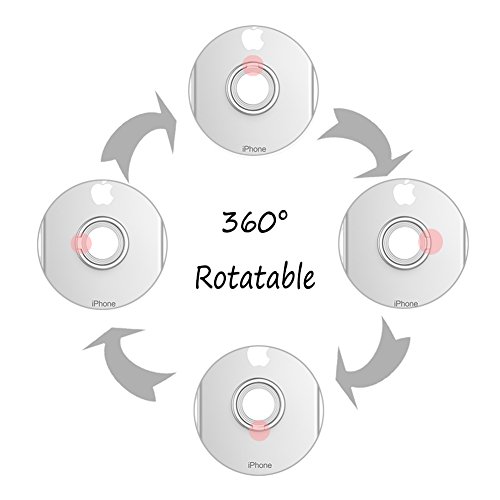 Olize anello di metallo Phone Holder stand 360Â gradi girevole impugnatura scrivania anti goccia anello cavalletto telefoni intelligenti per iPhone 7Â 8Â Plus Samsung Galaxy S8Â smartphone/tablet