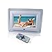 Produktbild FAST WORLD SHOPPING Digitaler Bilderrahmen weiß mit Fernbedienung-Card MP3 Video Foto USB SD