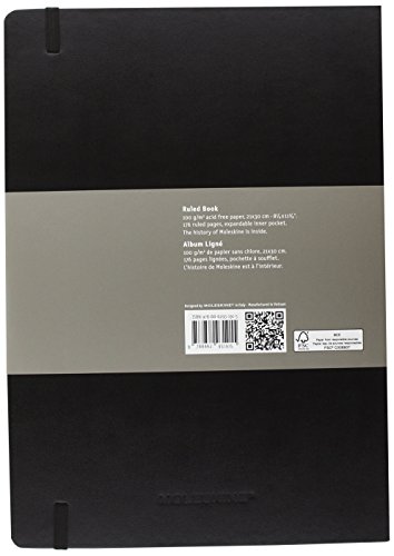 Moleskine Hard Cover Notebook A4 Ruled