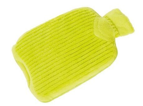 Warmies Wärmflasche WOTTA BOTTLE - Kuschelig weich und 100% für die Mikrowelle, Grün