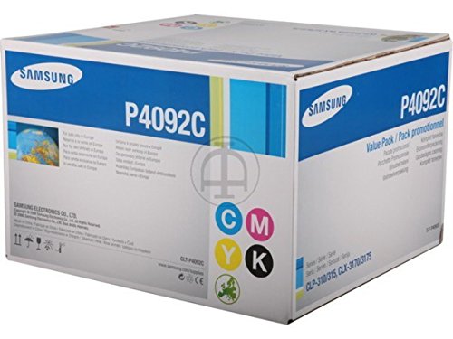 Samsung CLX-3175 (P4092C / CLT-P 4092 C/ELS) – original – Toner MultiPack (schwarz, cyan, magenta, gelb) – 4.500 Seiten - 3
