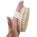 SPA Bath Shower Body Scrubber Bristle Brush with Palm Strap