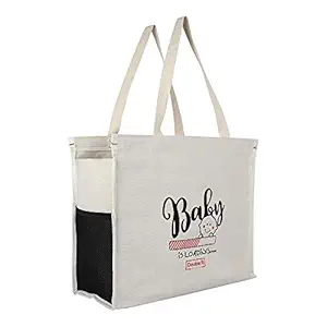 DOUBLE R BAGS First Maternity/Diaper Bags Canvas Shoulder Carry Bag for Pregnant Women (Baby Loading)