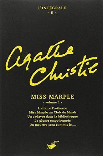 Agatha Christie : l'intégrale. 2, Miss Marple