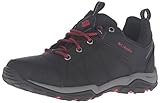 Material exterior: Cuero Columbia Fire Venture Low Waterproof, Zapatillas de Deporte Exterior para Mujer, Negro (Black, Burnt Henna 010Black, Burnt Henna 010), 38 EU