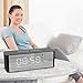 Produktbild QJIAXING Bluetooth-Lautsprecher Digitalwecker mit LED-Anzeige HD-Bass