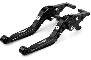 Motorcykelkopplingsspak XMAX Motorcykel Spakar Set Broms Clutch Utdragbara Justerbara Böjbara Spakar För X-MAX 125 250 300 40