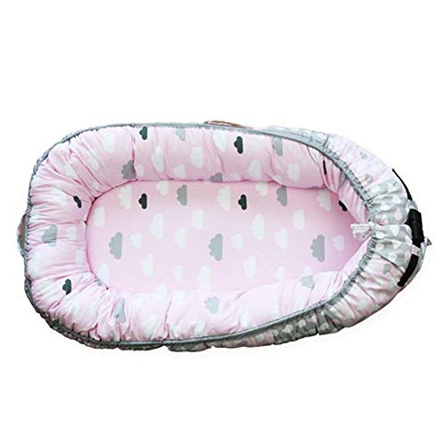Preisvergleich Produktbild iStary Babynest Kuschelnest Lulando Reisebett Nest Stoßdämpfer Bionisches Tragbares Multifunktionsreise Krippe Neugeborene Matratzen Baumwollwiege Schwimmend Pad Bad Badewannensitz Bett (0-24 Monate)
