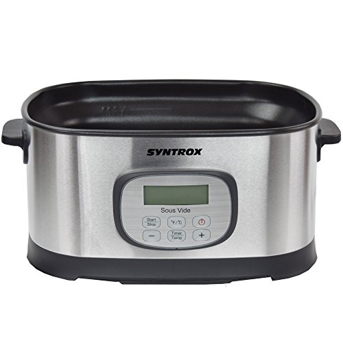 Syntrox Germany Sous Vide Kocher Multikocher, Vakuumgarer, Slow Cooker Langsamgarer, Schongarer der Premiumklasse - 8
