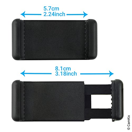 Kit Fotografia Smartphone - Treppiede Flessibile per Cellulare, Controllo Remoto Bluetooth Otturatore Fotocamera e Kit Lenti 5in1 - Polpo Pod Universale - Teleobbiettivo, Lente Polarizzata Circolare, Lente Fish Eye, Macro Grandangolo - Per iPhone e altri