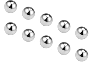 PATIKIL 8mm Precisione Sfere, Sfere Acciaio 25pz Cuscinetto Sfere 304 Inox Acciaio G100 Sfere Metalliche Palline Magnetiche Bici