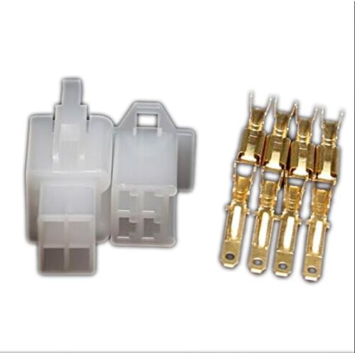 10 set 2.8mm connector 4pin electrical wire auto car 2.8 Connector for E-Bike Automobile Motorcycle etc