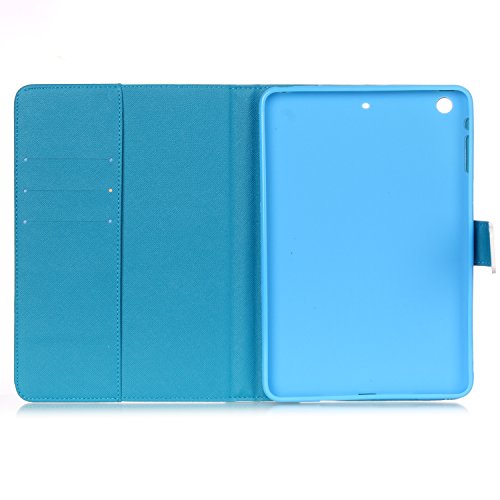 iPad Mini 3 Hülle, Deenor Colorful Classic Design PU Leder Stand Schutzhülle Hülle für Apple iPad Mini 1/2/3 Generation. (Cute cake) - 9