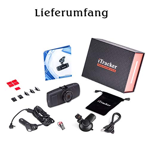 iTracker GS6000-A12 GPS WiFi Autokamera Dashcam 2K 1440p SuperHD 1296p Dash-Cam - 4