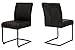 Produktbild Canett Pitou 2er-Set Freischwinger schwarz B47 x T59 x H90 cm