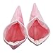 BF New Synthetic Cotton Pink Paraffin Wax Protection Leg Foot Gloves #394P