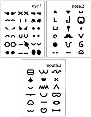 Make Up Decoration Cartoon Stickers DIY Emoticons Scrapbooking and Paper Craft