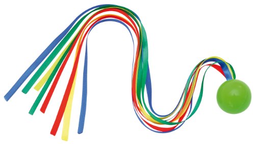 EDUPLAY Comet Ball – Balle Queue Arc-en-Ciel Multicolore – Développe Coordination Œil-Main – Lancer, Attraper, Jongler – Petit 4 Cm, 28 G