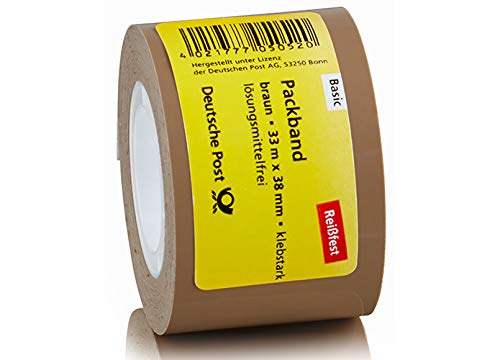 Preisvergleich Produktbild Deutsche Post 6X Packband 33 m x 38 mm
