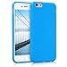 Price comparison product image kwmobile TPU Silicone Case for Apple iPhone 6 / 6S - Soft Flexible Shock Absorbent Protective Phone Cover - Light Blue