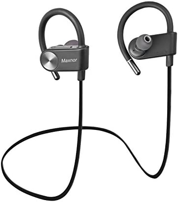 Wireless Headphones, Bluetooth Headphones Manxor IPX7 Waterproof Bluetooth 4.1 Stereo Earphones Earbuds aptX Stereo, 8H Playtime cVc 6.0 Noise Cancelling with Built in Mic for Running Gym Travelling