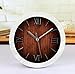 Produktbild lili DONEG Retro Europäisch Atmosphärisch Wecker Idyllisch 3D Dreidimensional Metallisch Digital Kreativ Tisch Uhr,White