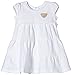 Steiff Baby Girls Crew Neck sleeveless Vest -  White - 0-3 Months