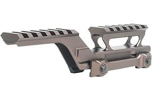 QIRUIMY Red Dot Sight Combo Base Adaptateur de Base de Montage de Montage de portée de Montage Micro Red Dot Picatinny Rail Tactical Micro Red Spot pour viseur Optique T1 T2 H1 H2