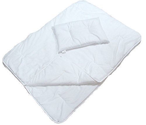 Babymajawelt Children's Duvet 4 Seasons 3-In-1 Set 100 x 135 + 40 x 60 cm, 1XBABYKISSSEN – 2 x Baby Blanket, Double stitched for Introductory Price