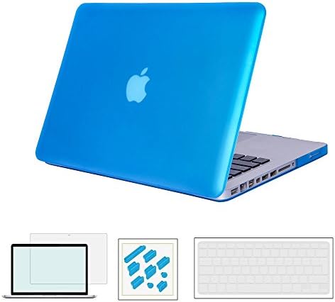 RYGOU Macbook Pro 15 '' Case , Matte Finish Hard Shell with Keyboard Cover Screenguard and Anti-dust Plug for Macbook Pro 15 inch with CD / DVD Drive Model: 1286 (Not fit for Macbook Pro with Touch Bar)