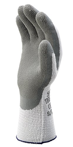 SHOWA Strickhandschuh 451 „Thermo Grip“, grau - 2
