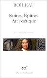 Satires - Épîtres - Art poétique