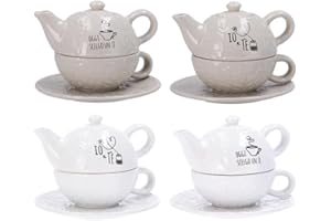 STAR TEIERA+TAZZA CERAMICA COLORE ASSORTITO