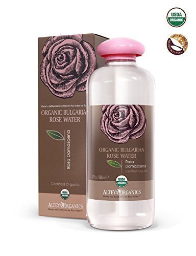 Alteya Organic Bulgarian Rose Water 500 ml - USDA Certified Organic