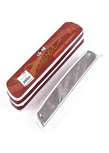 Devotional Music Store Handcrafted Professional Tower Chromatic Mouth Organ/Harmonica