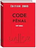 Code pénal 2003, 100e édition